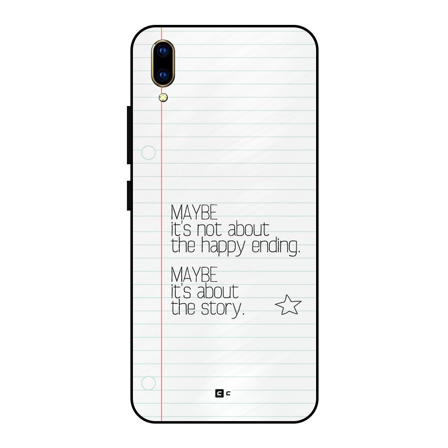 About Story Metal Back Case for Vivo V11 Pro