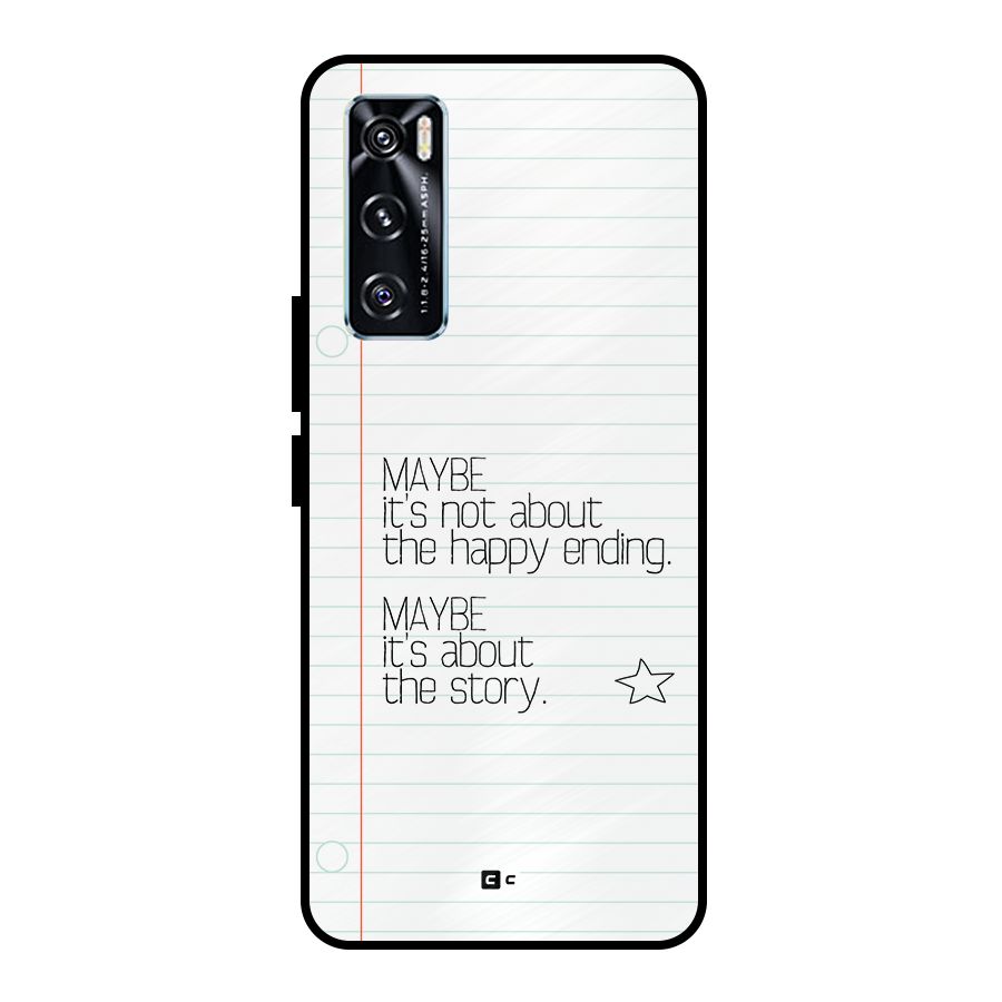 About Story Metal Back Case for Vivo V20 SE