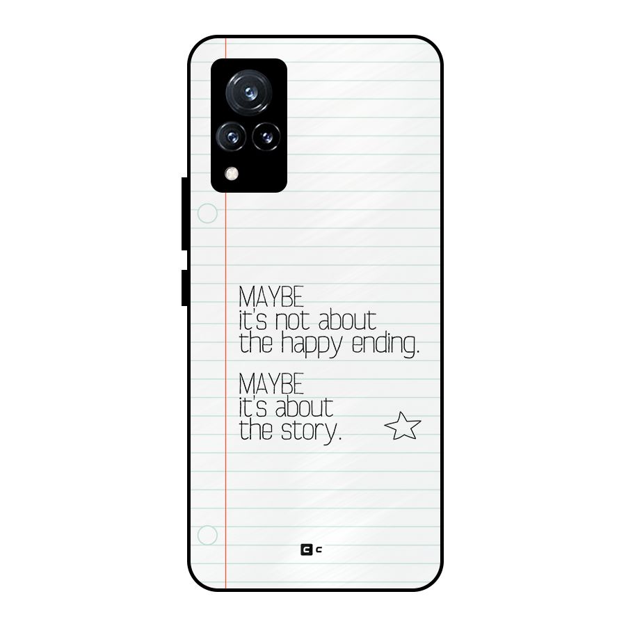 About Story Metal Back Case for Vivo V21 5G