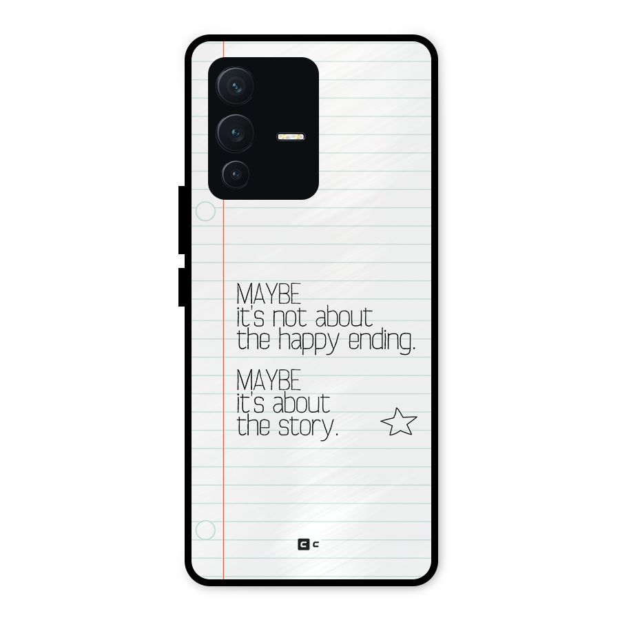 About Story Metal Back Case for Vivo V23 5G