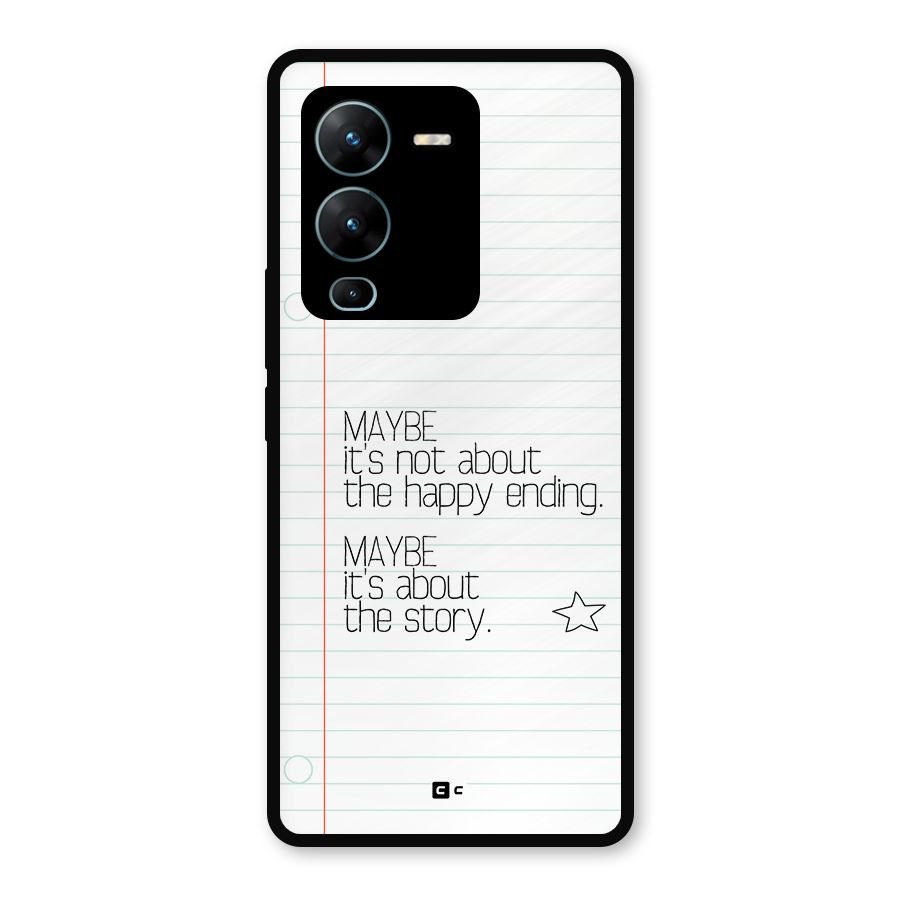 About Story Metal Back Case for Vivo V25 Pro