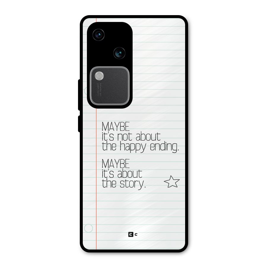 About Story Metal Back Case for Vivo V30 Pro
