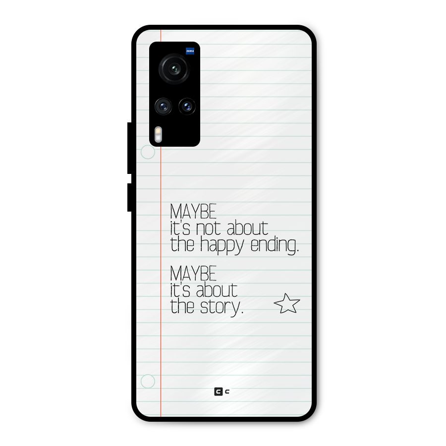 About Story Metal Back Case for Vivo X60