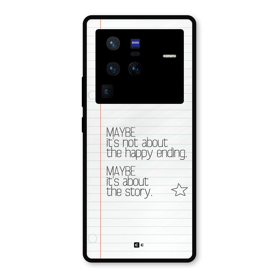 About Story Metal Back Case for Vivo X80 Pro