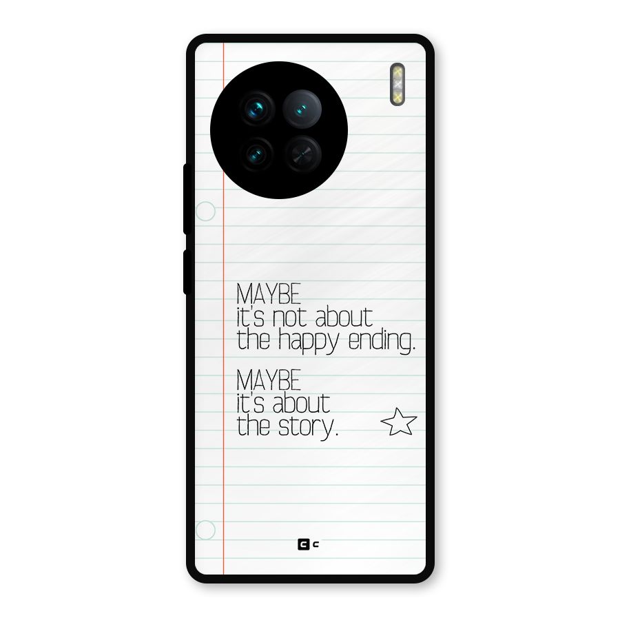 About Story Metal Back Case for Vivo X90
