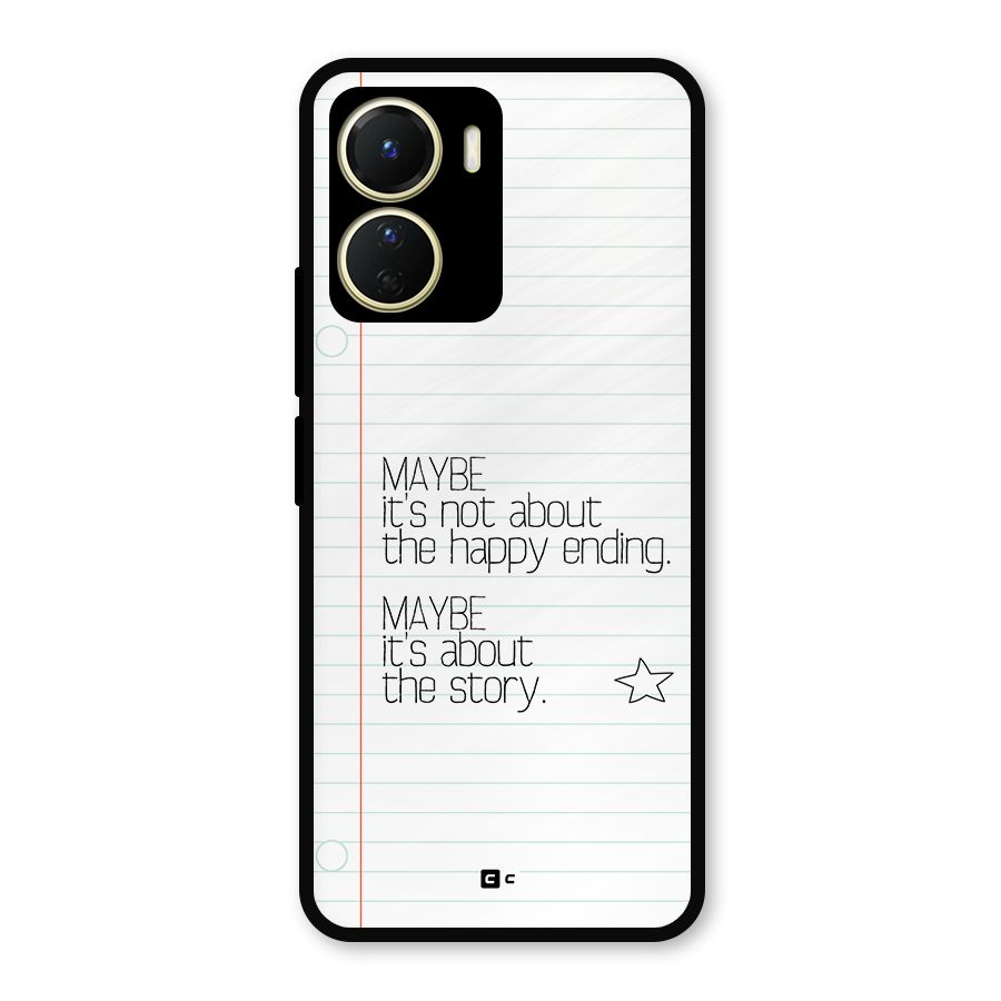 About Story Metal Back Case for Vivo Y16