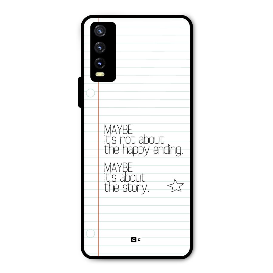 About Story Metal Back Case for Vivo Y20