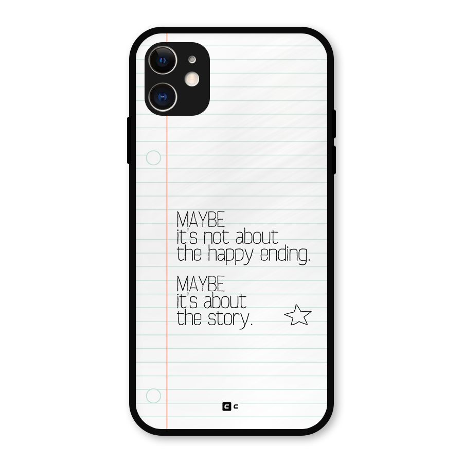 About Story Metal Back Case for iPhone 11