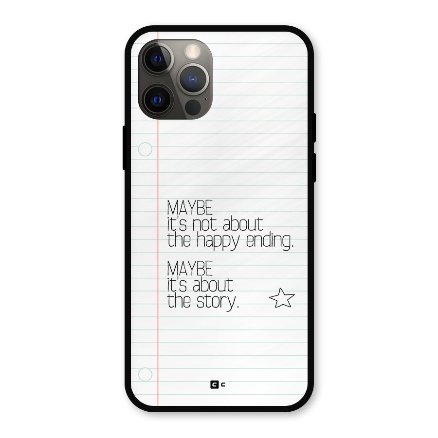 About Story Metal Back Case for iPhone 12 Pro