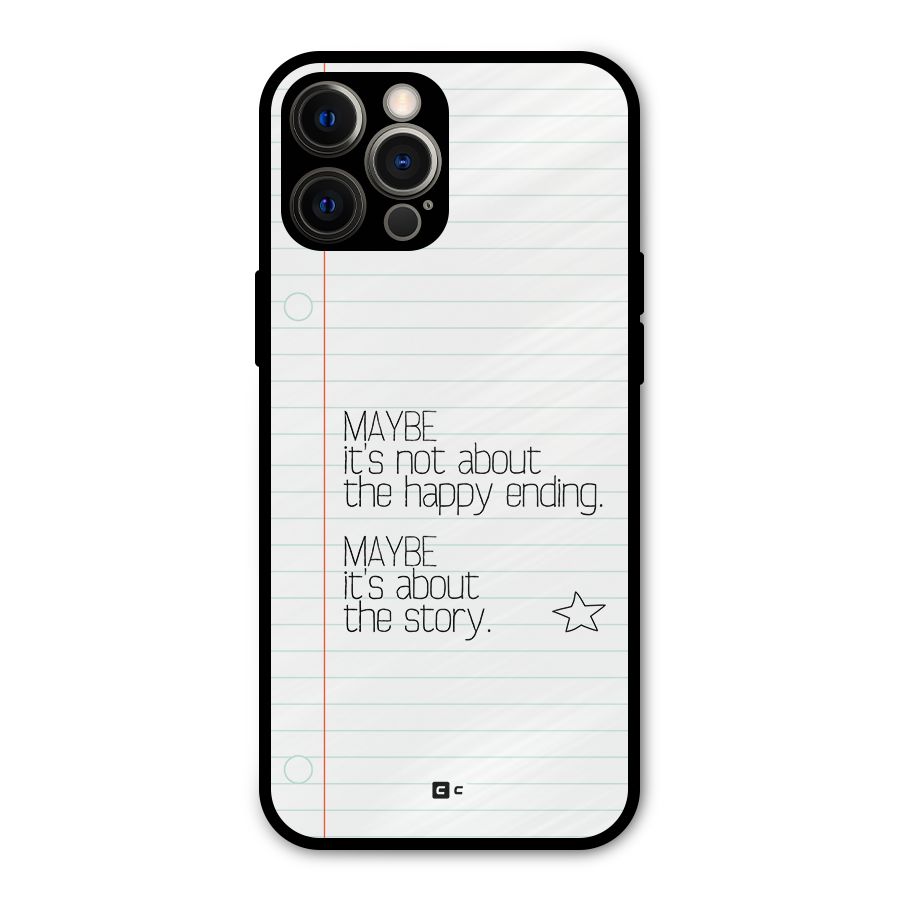 About Story Metal Back Case for iPhone 12 Pro Max
