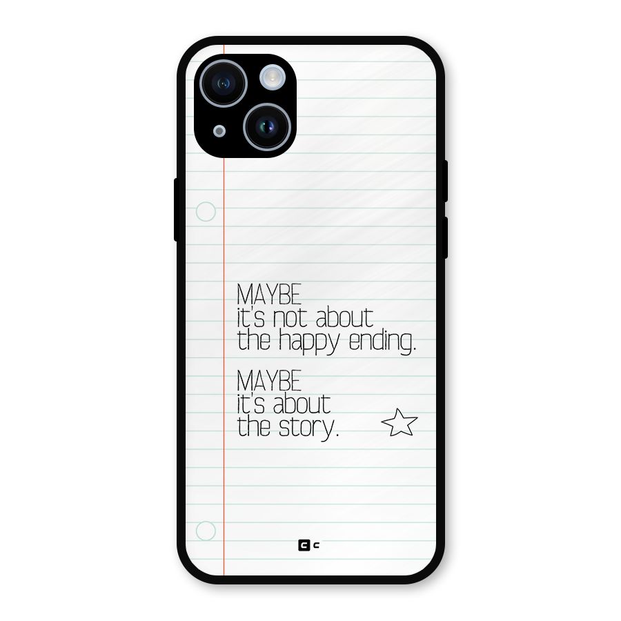 About Story Metal Back Case for iPhone 14