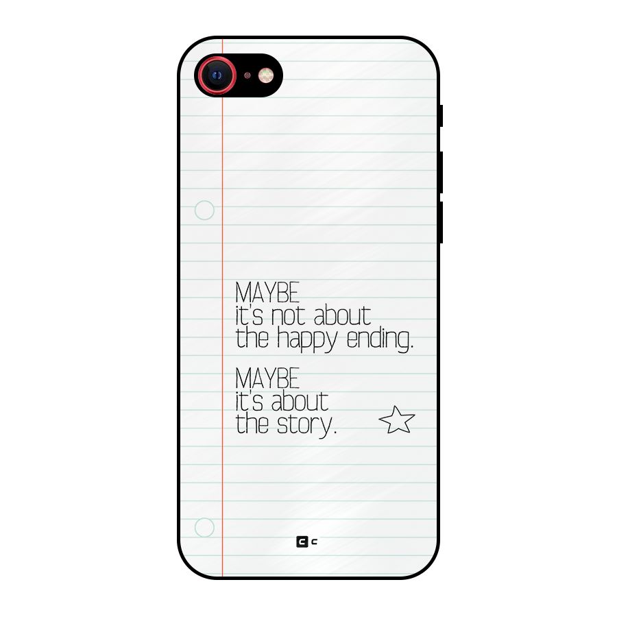 About Story Metal Back Case for iPhone SE 2022
