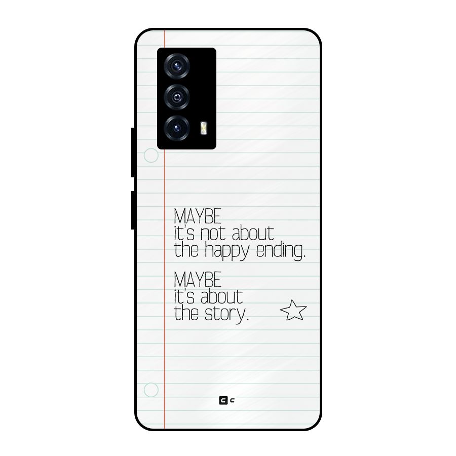About Story Metal Back Case for iQOO Z5