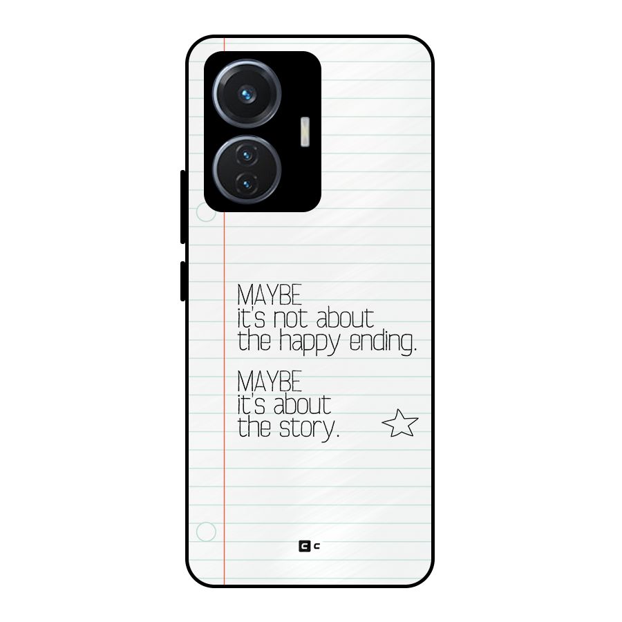 About Story Metal Back Case for iQOO Z6 44W