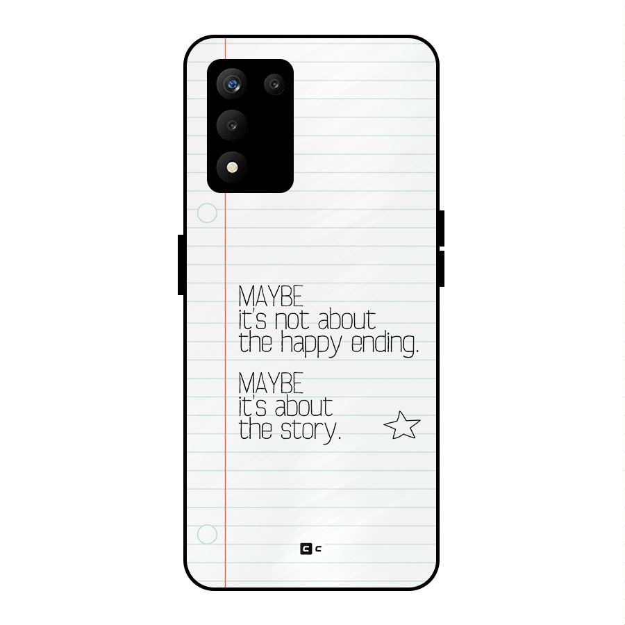 About Story Metal Back Case for realme 9 5G SE