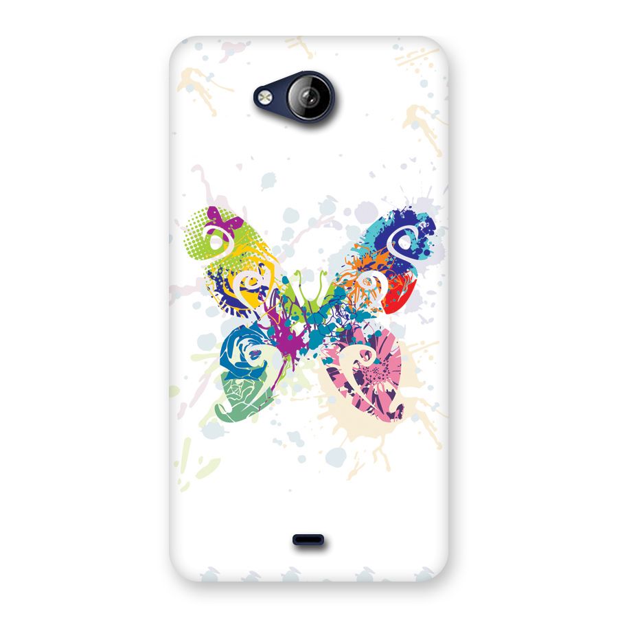 Abstract Butterfly Back Case for Canvas Play Q355