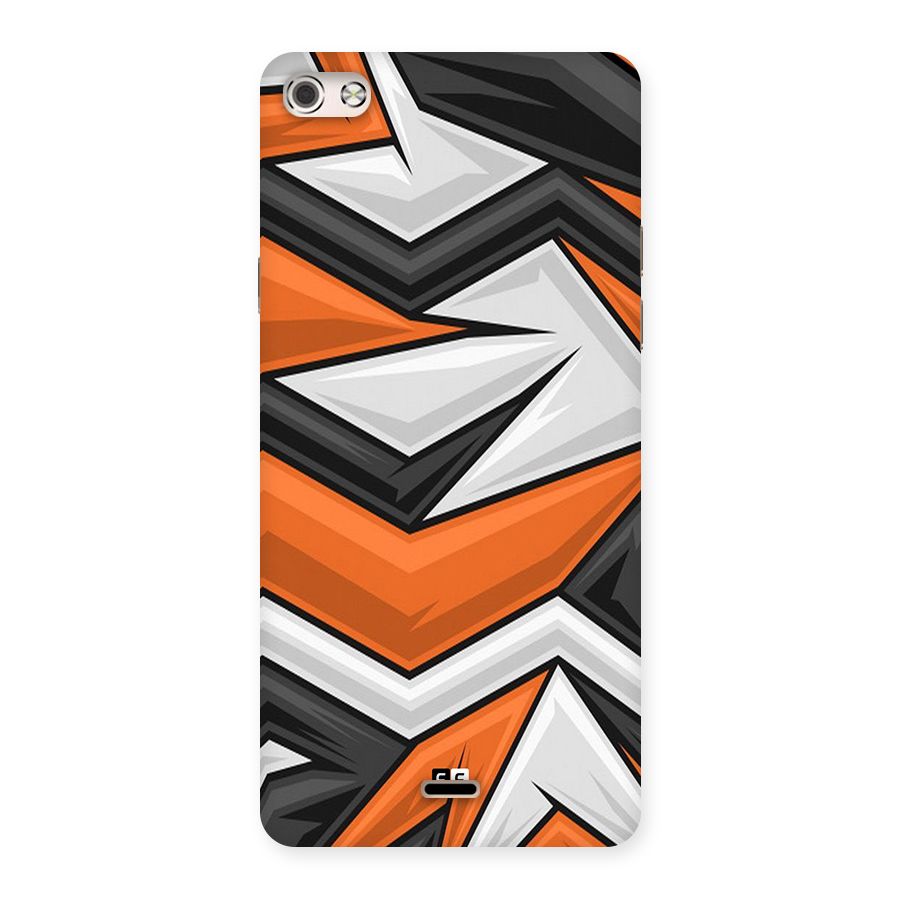 Abstract Comic Back Case for Canvas Silver 5