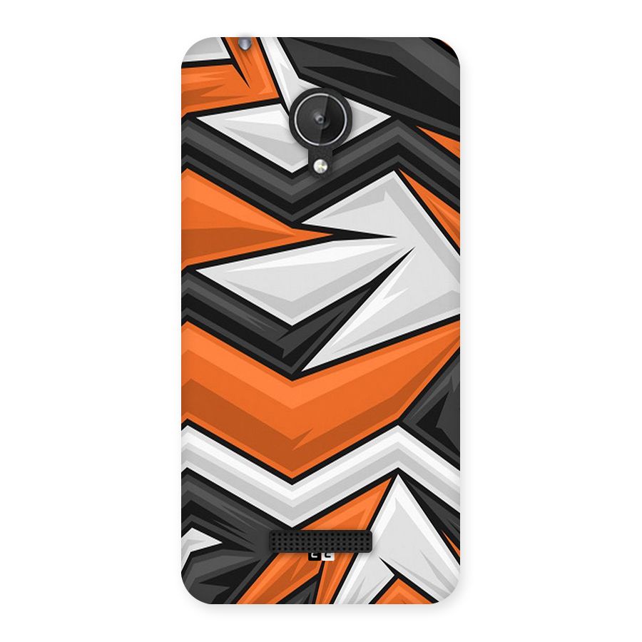 Abstract Comic Back Case for Canvas Spark Q380