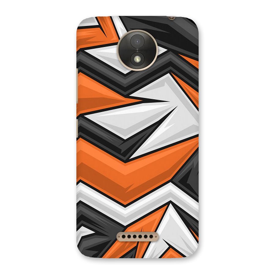 Abstract Comic Back Case for Moto C Plus