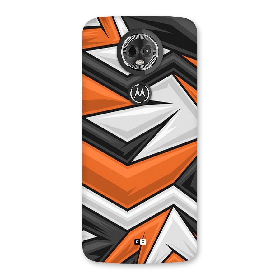 Abstract Comic Back Case for Moto E5 Plus
