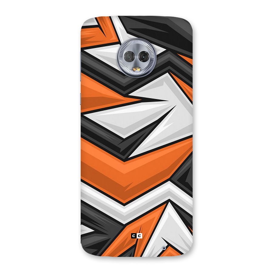 Abstract Comic Back Case for Moto G6 Plus