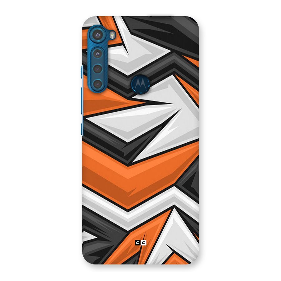 Abstract Comic Back Case for Motorola One Fusion Plus