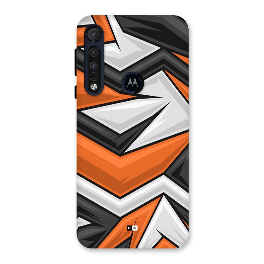 Abstract Comic Back Case for Motorola One Macro