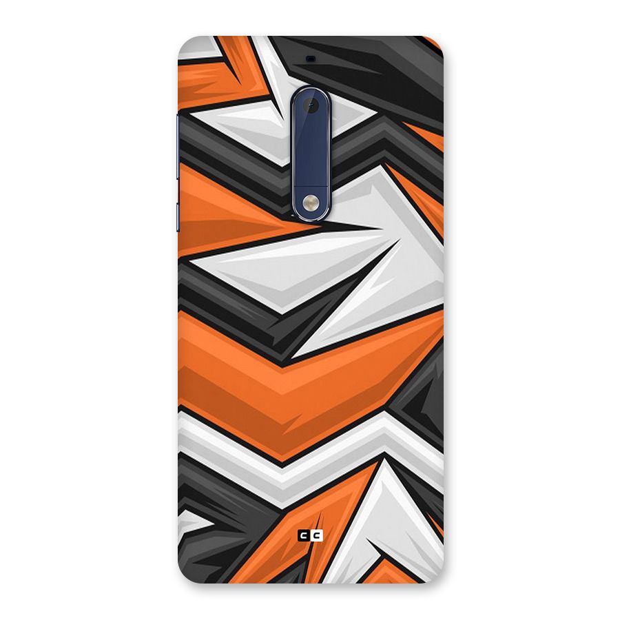 Abstract Comic Back Case for Nokia 5