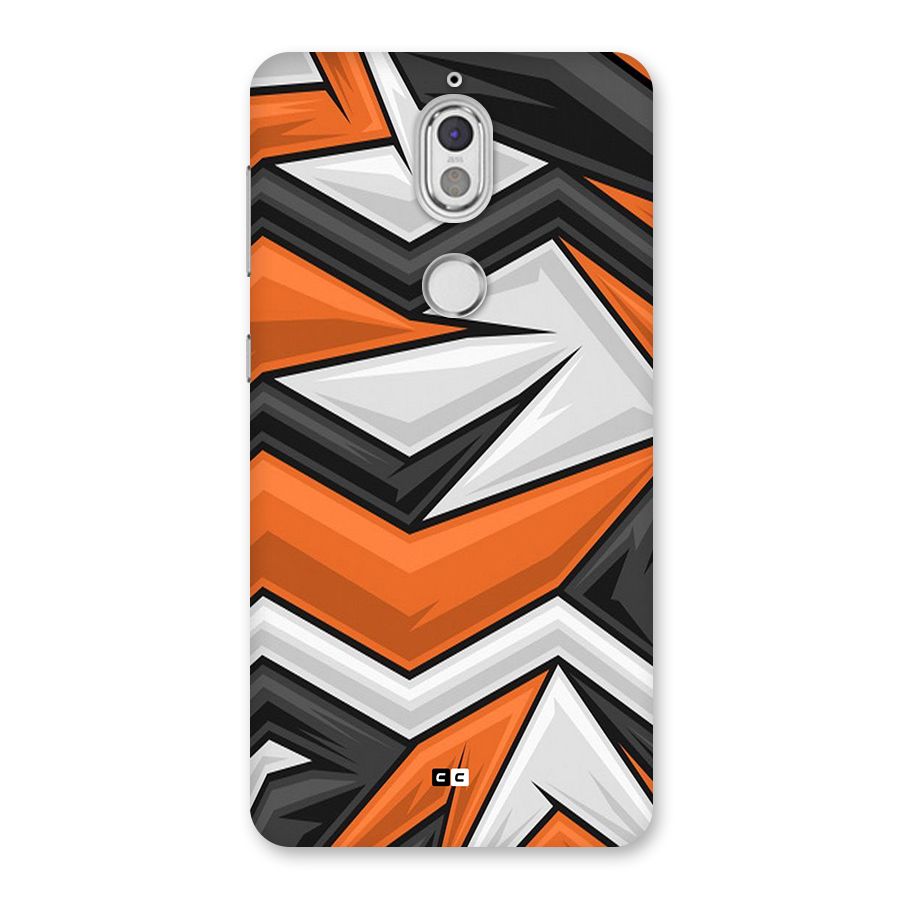 Abstract Comic Back Case for Nokia 7