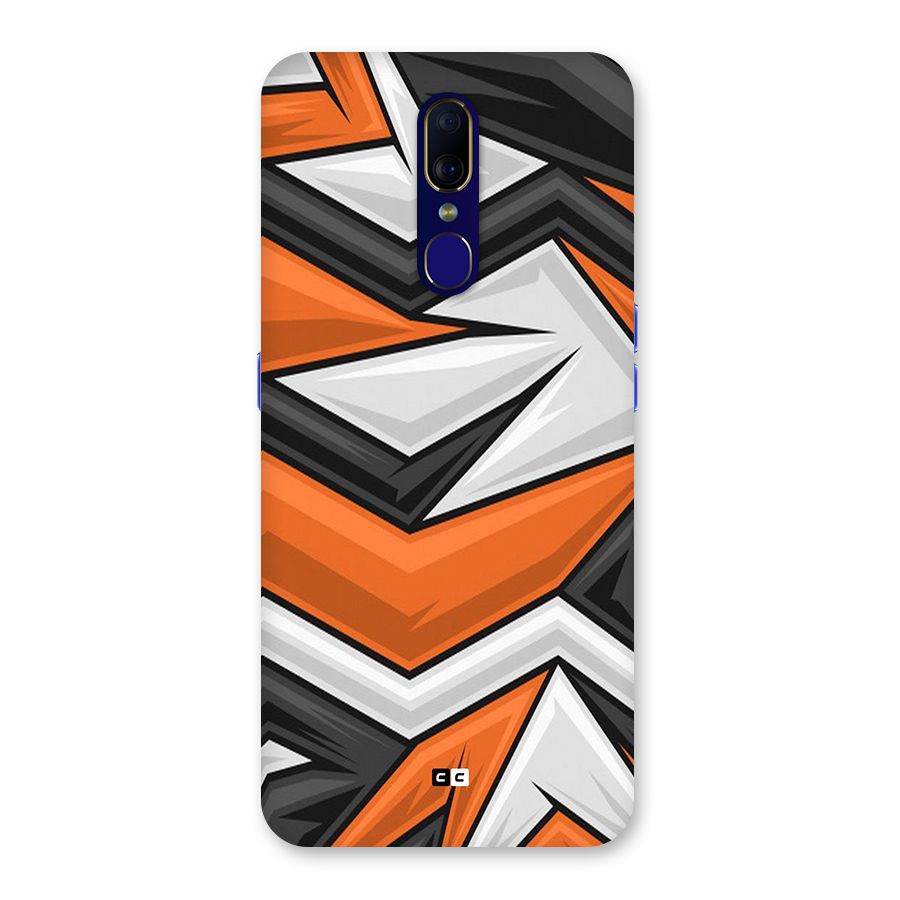 Abstract Comic Back Case for Oppo A9