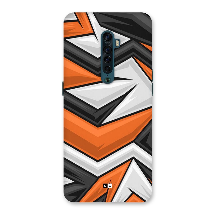 Abstract Comic Back Case for Oppo Reno2