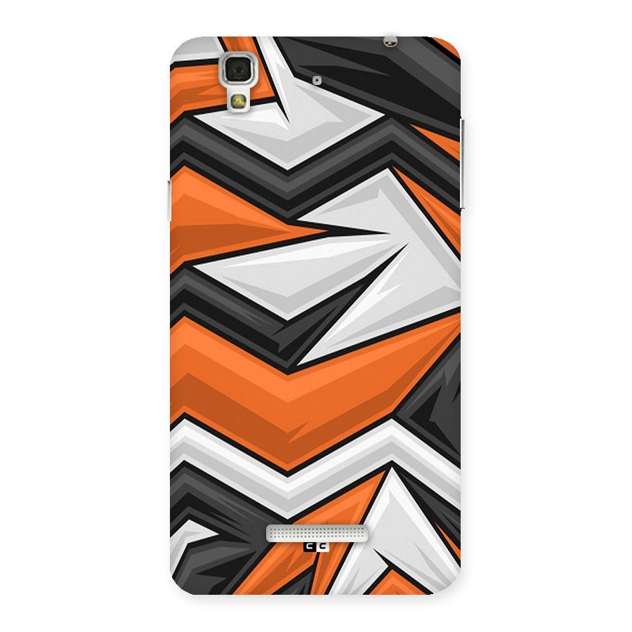 Abstract Comic Back Case for Yureka