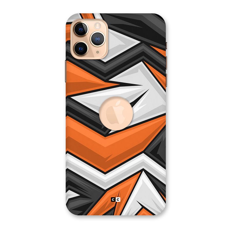 Abstract Comic Back Case for iPhone 11 Pro Max Logo Cut