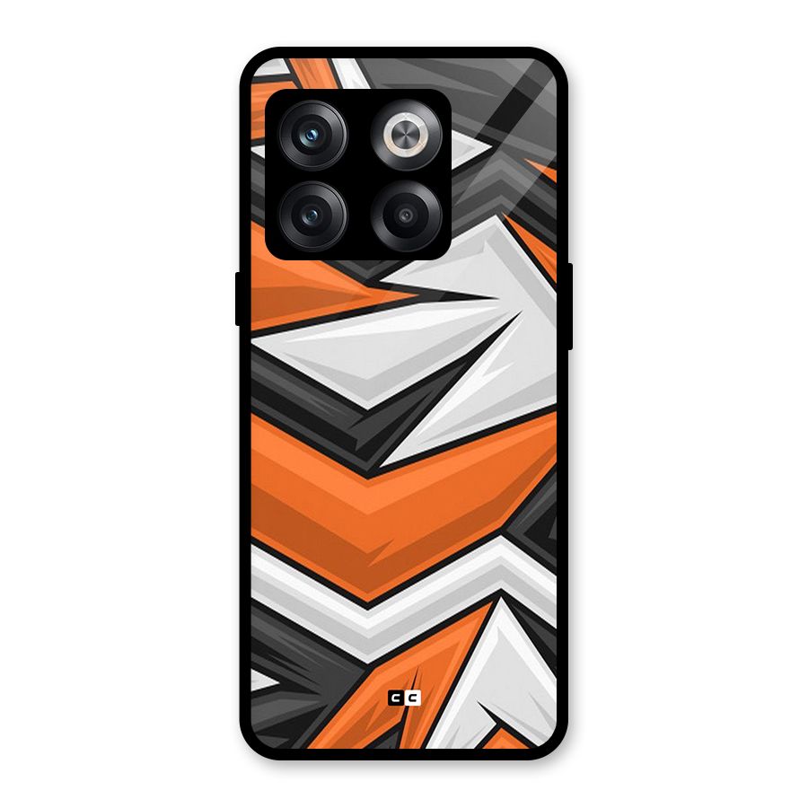 Abstract Comic Glass Back Case for OnePlus 10T