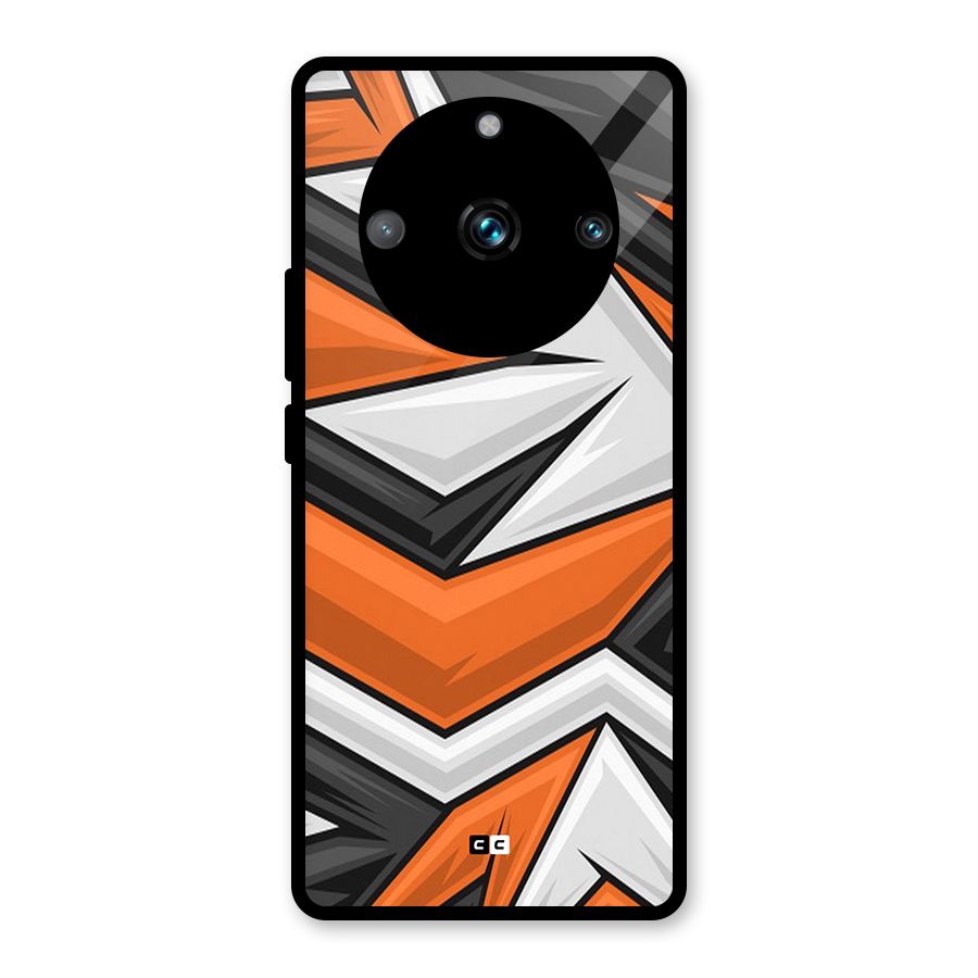 Abstract Comic Glass Back Case for Realme Narzo 60 Pro
