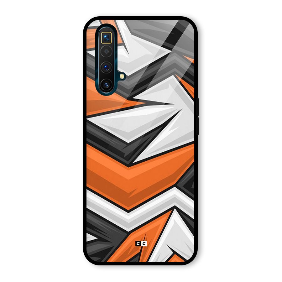 Abstract Comic Glass Back Case for Realme X3 SuperZoom