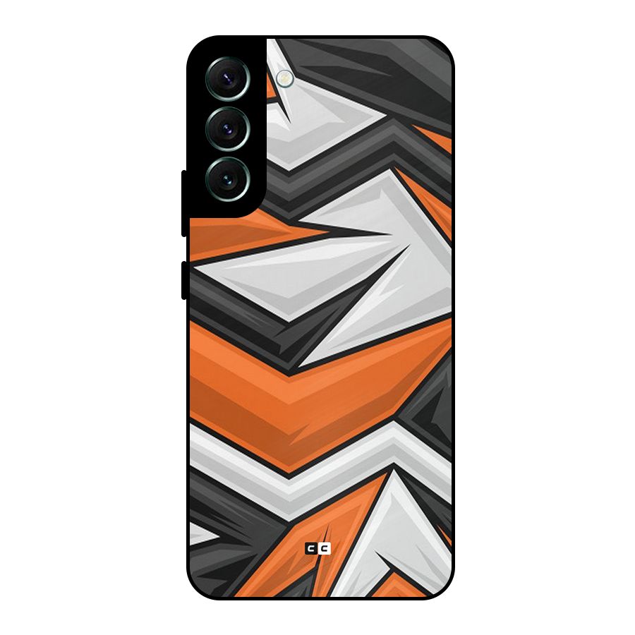 Abstract Comic Metal Back Case for Galaxy S22 Plus 5G