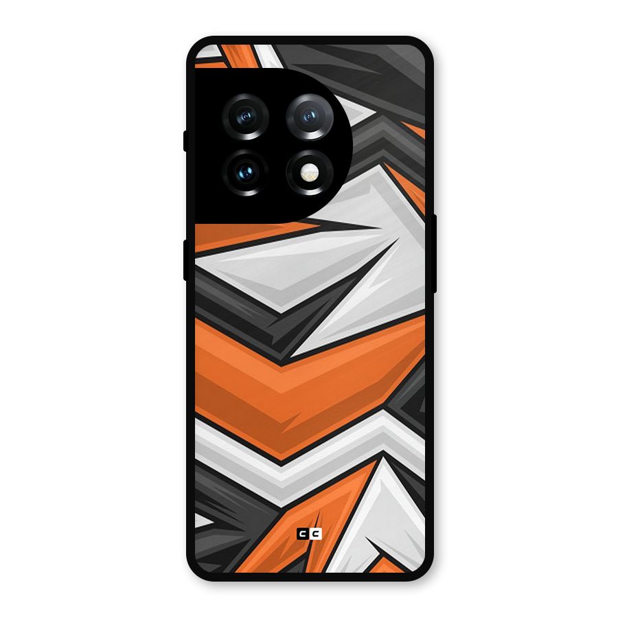 Abstract Comic Metal Back Case for OnePlus 11
