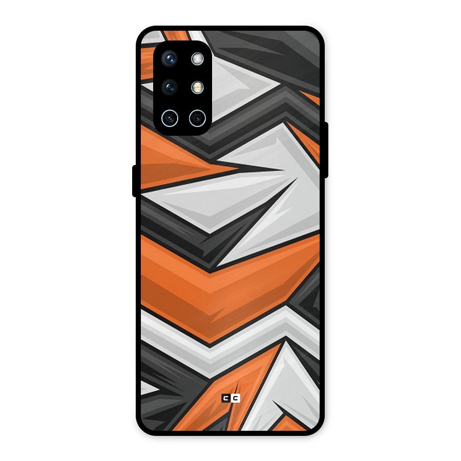 Abstract Comic Metal Back Case for OnePlus 9R