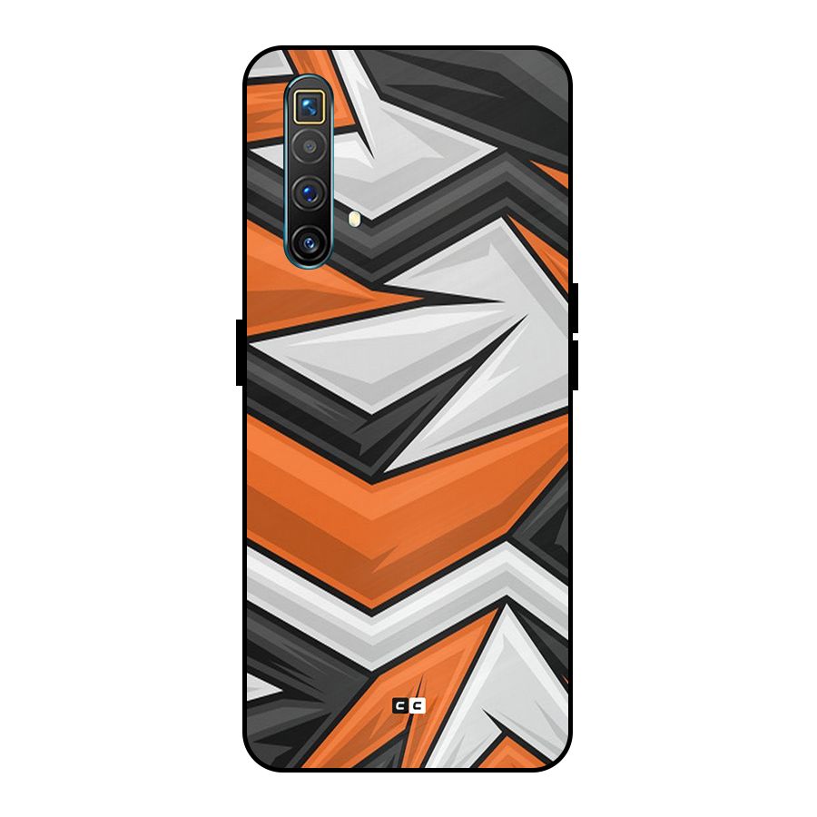 Abstract Comic Metal Back Case for Realme X3