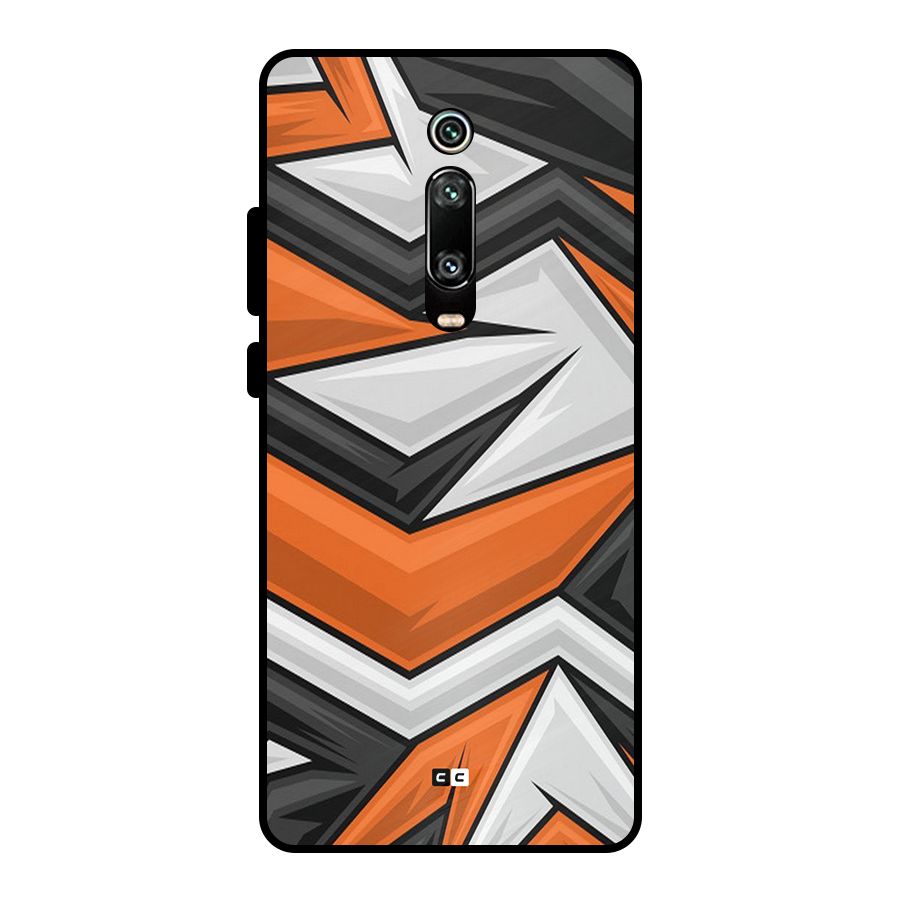 Abstract Comic Metal Back Case for Redmi K20