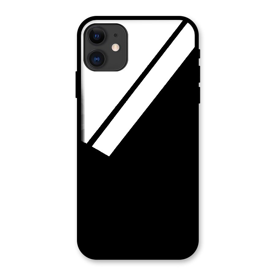 Abstract Geometry  Glass Back Case for iPhone 11