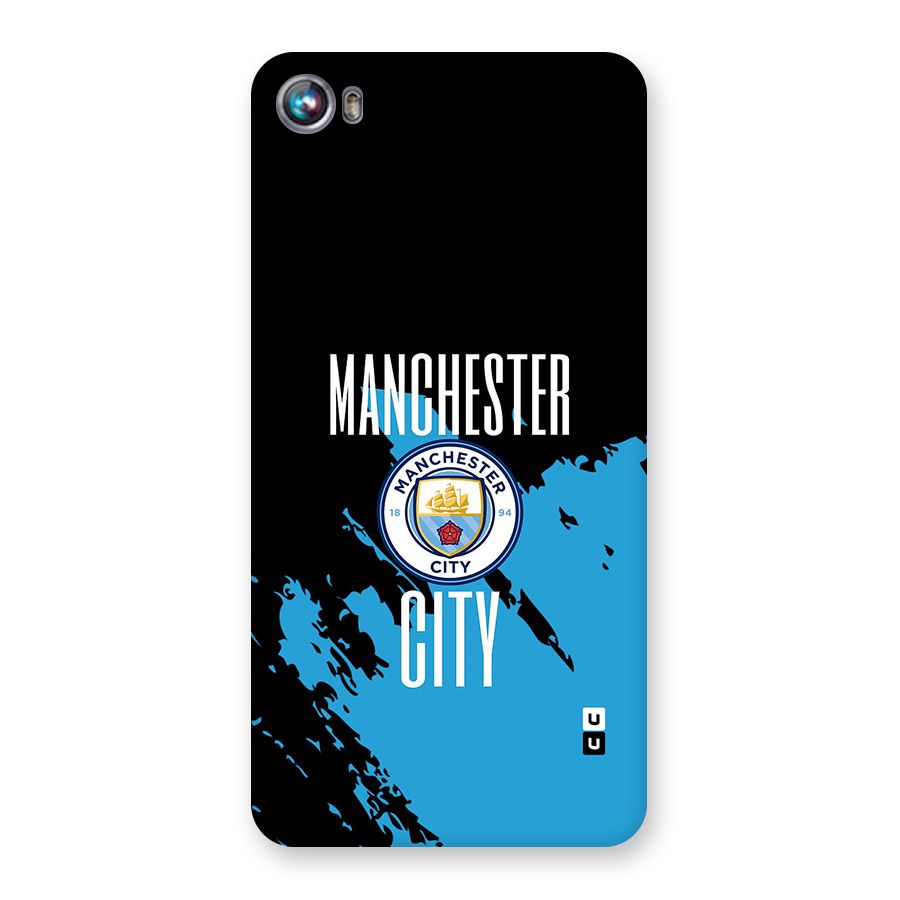 Abstract Manchester Back Case for Canvas Fire 4 (A107)