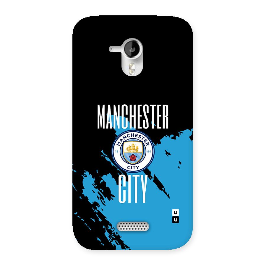Abstract Manchester Back Case for Canvas HD A116
