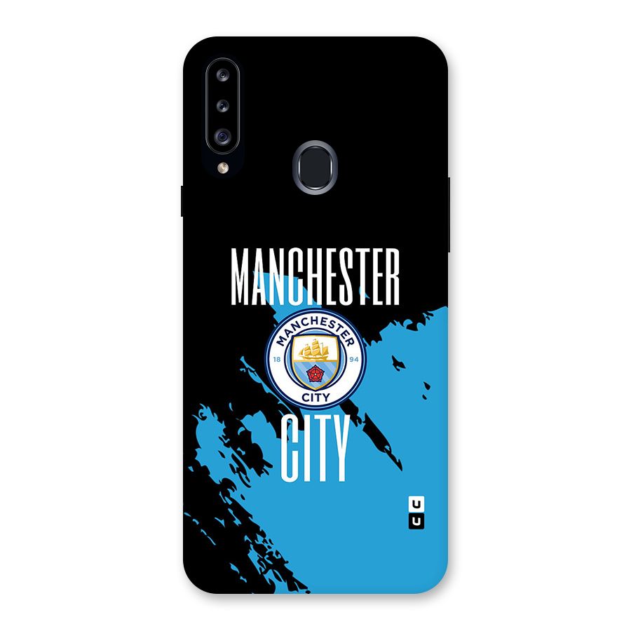 Abstract Manchester Back Case for Galaxy A20s