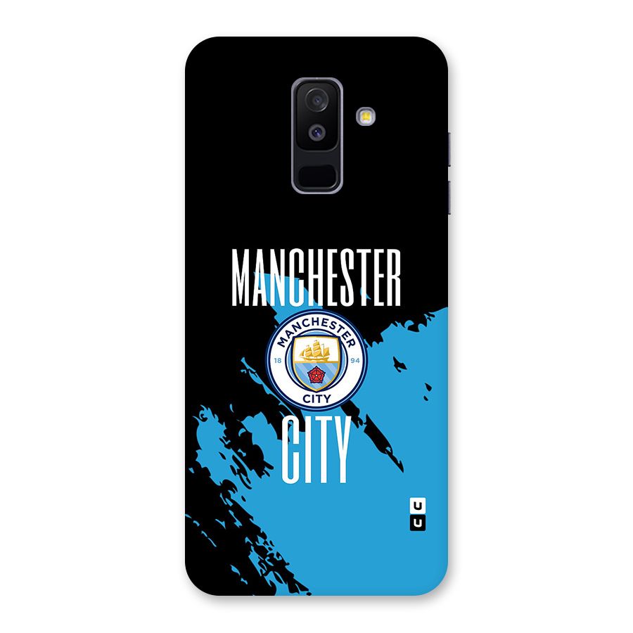 Abstract Manchester Back Case for Galaxy A6 Plus