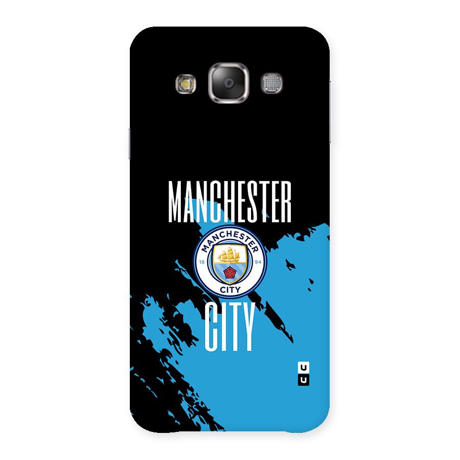 Abstract Manchester Back Case for Galaxy E7