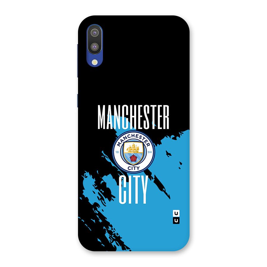Abstract Manchester Back Case for Galaxy M10