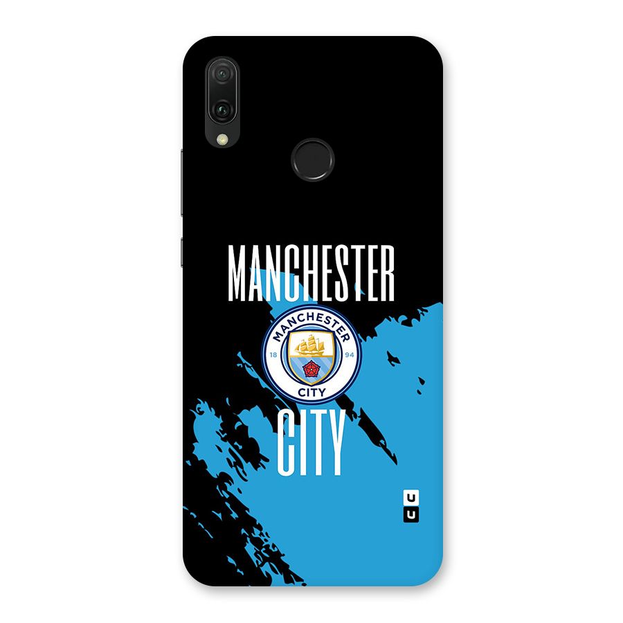 Abstract Manchester Back Case for Huawei Y9 (2019)