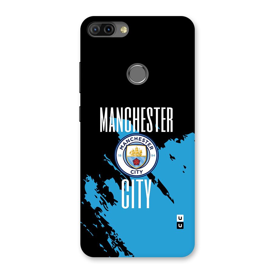 Abstract Manchester Back Case for Infinix Hot 6 Pro